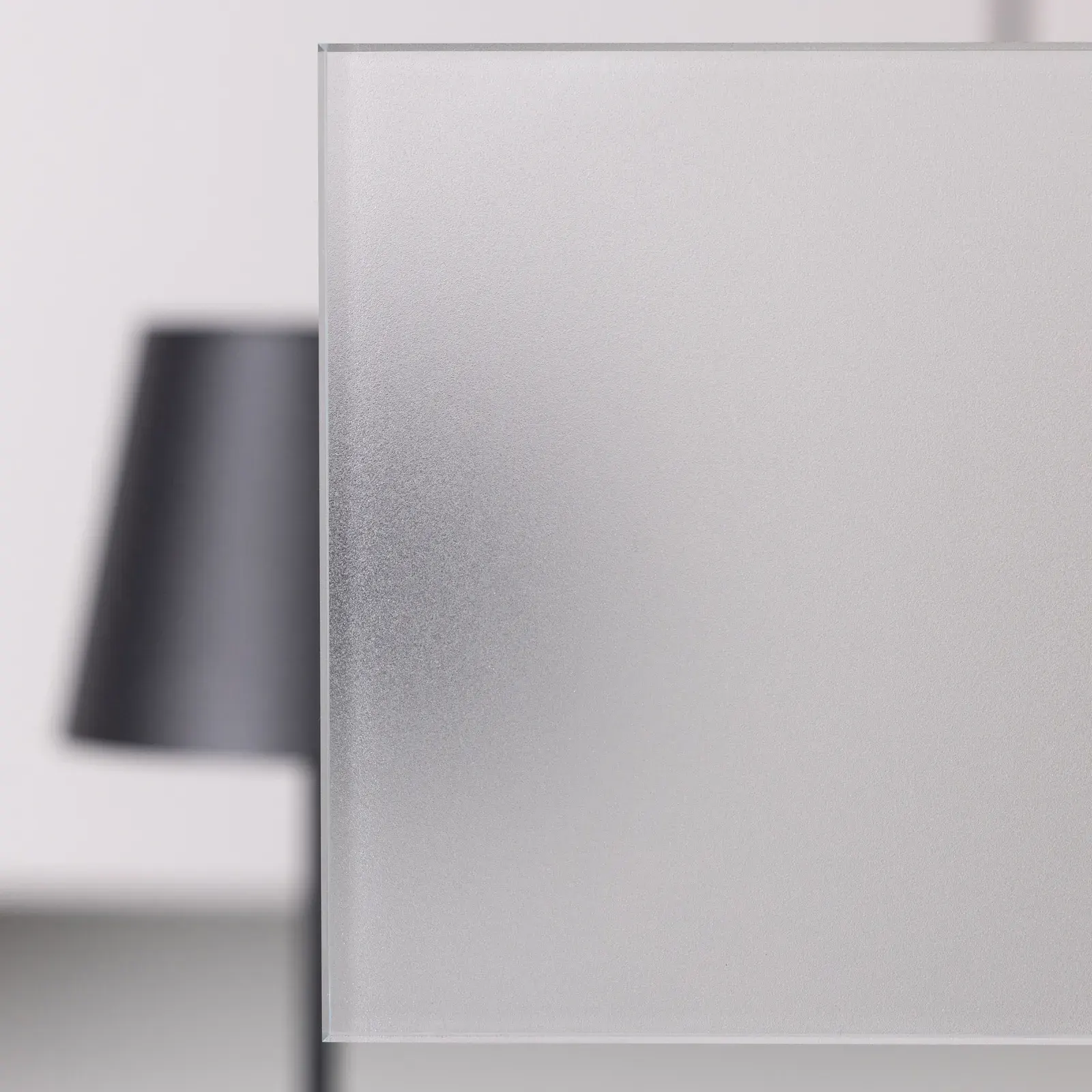 Satina No-Scratch: Satiniert, mit unempfindlicherer Oberfläche. (Foto: Frerichs Glas)